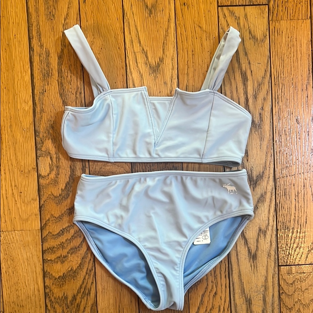 Abercrombie Kids Blue Sporty Bikini Set